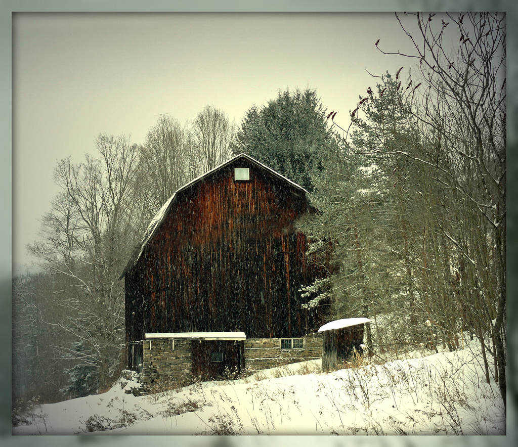 Snowy Barn (user submitted)