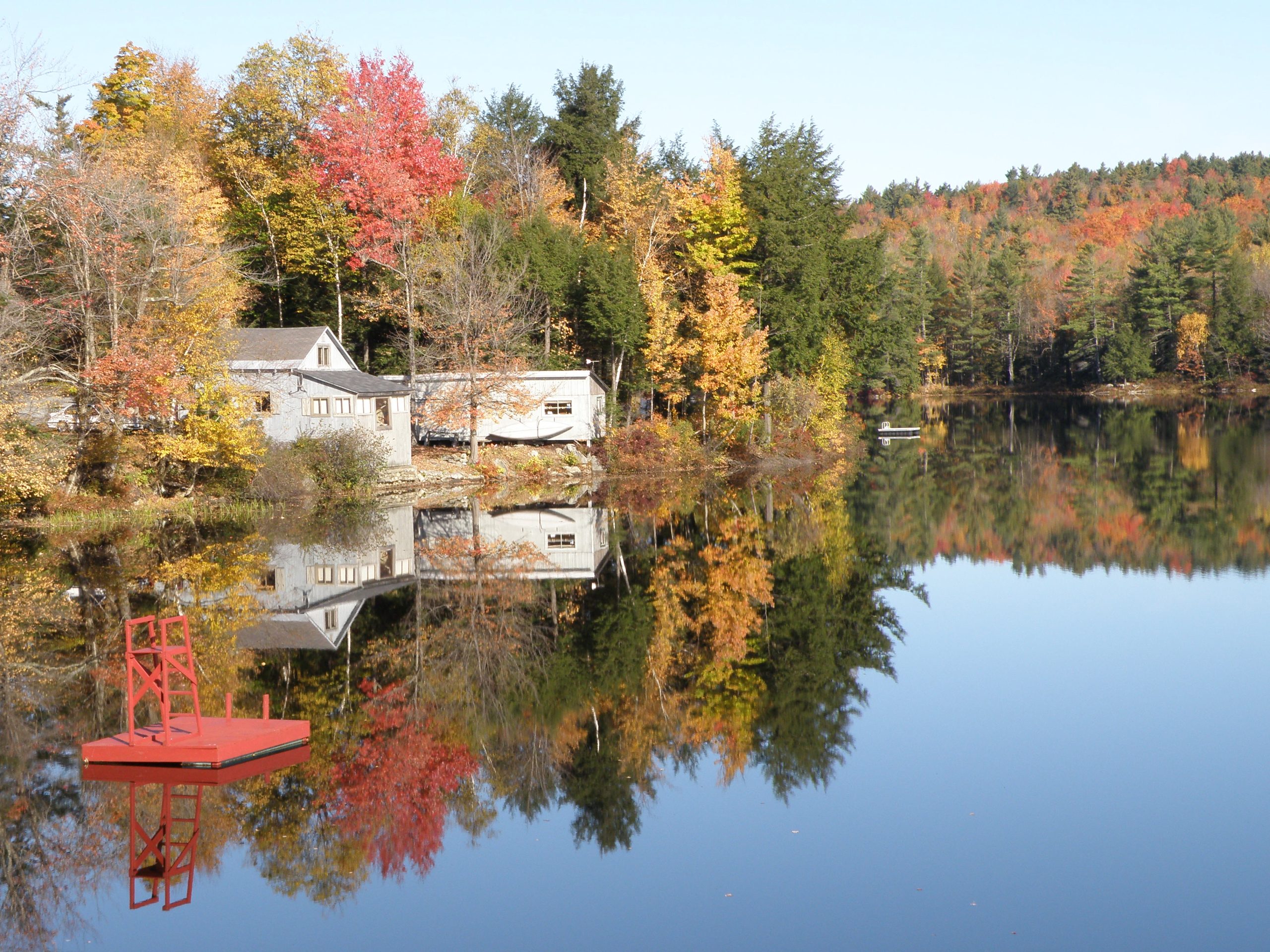 Fall Foliage At Baptist Pond (user submitted)