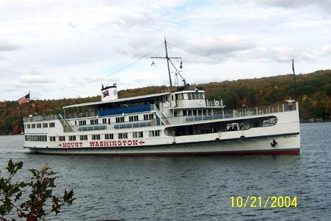 Mount Washington Boat at Alton Bay (user submitted)
