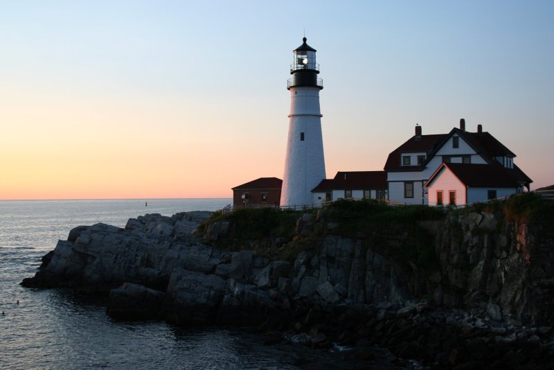 Portland Head Light, Maine &#8211; Rosy Glow (user submitted)