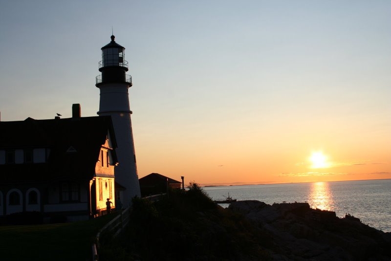 Portland Head Light, Maine &#8211; The Day Begins (user submitted)