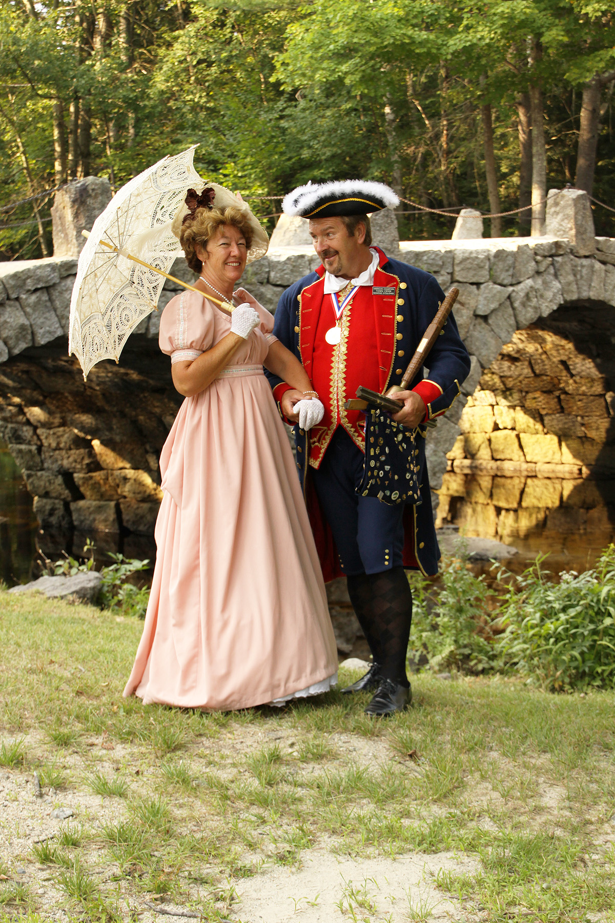 Town Crier And His Escort (user submitted)