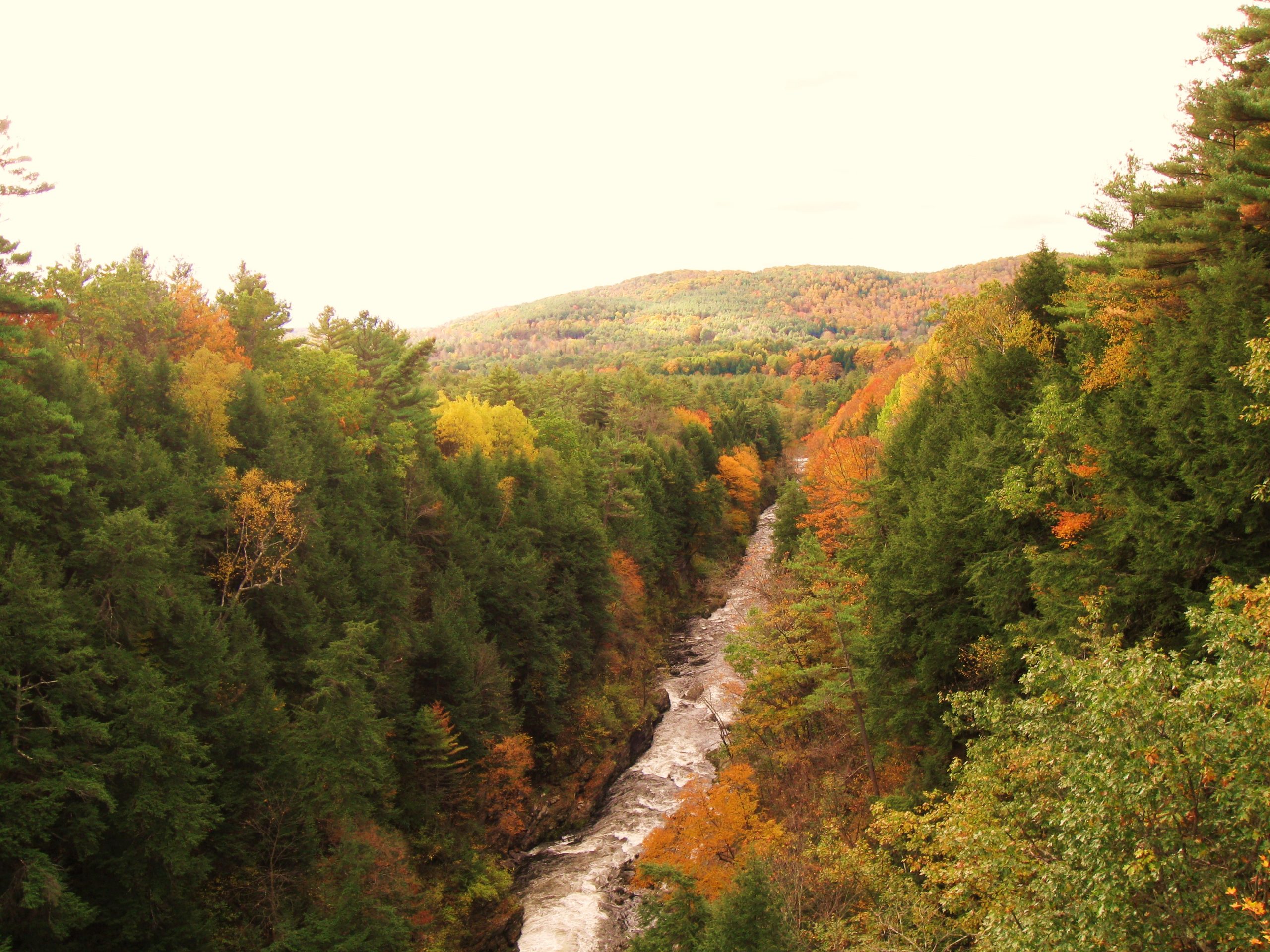 Quechee Gorge In Fall (user submitted)
