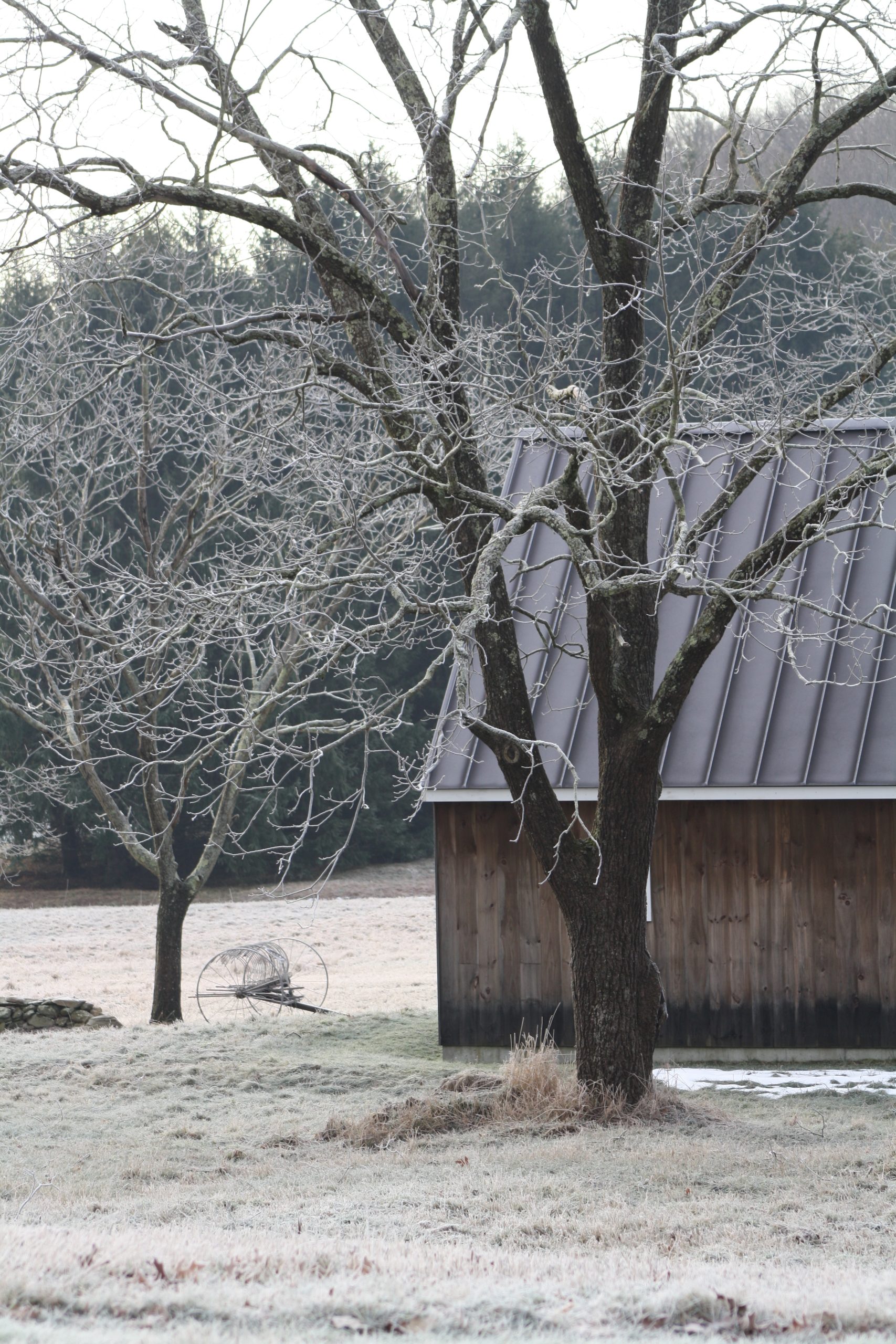 Frosty Barn In Scituate, Rhode Island (user submitted)