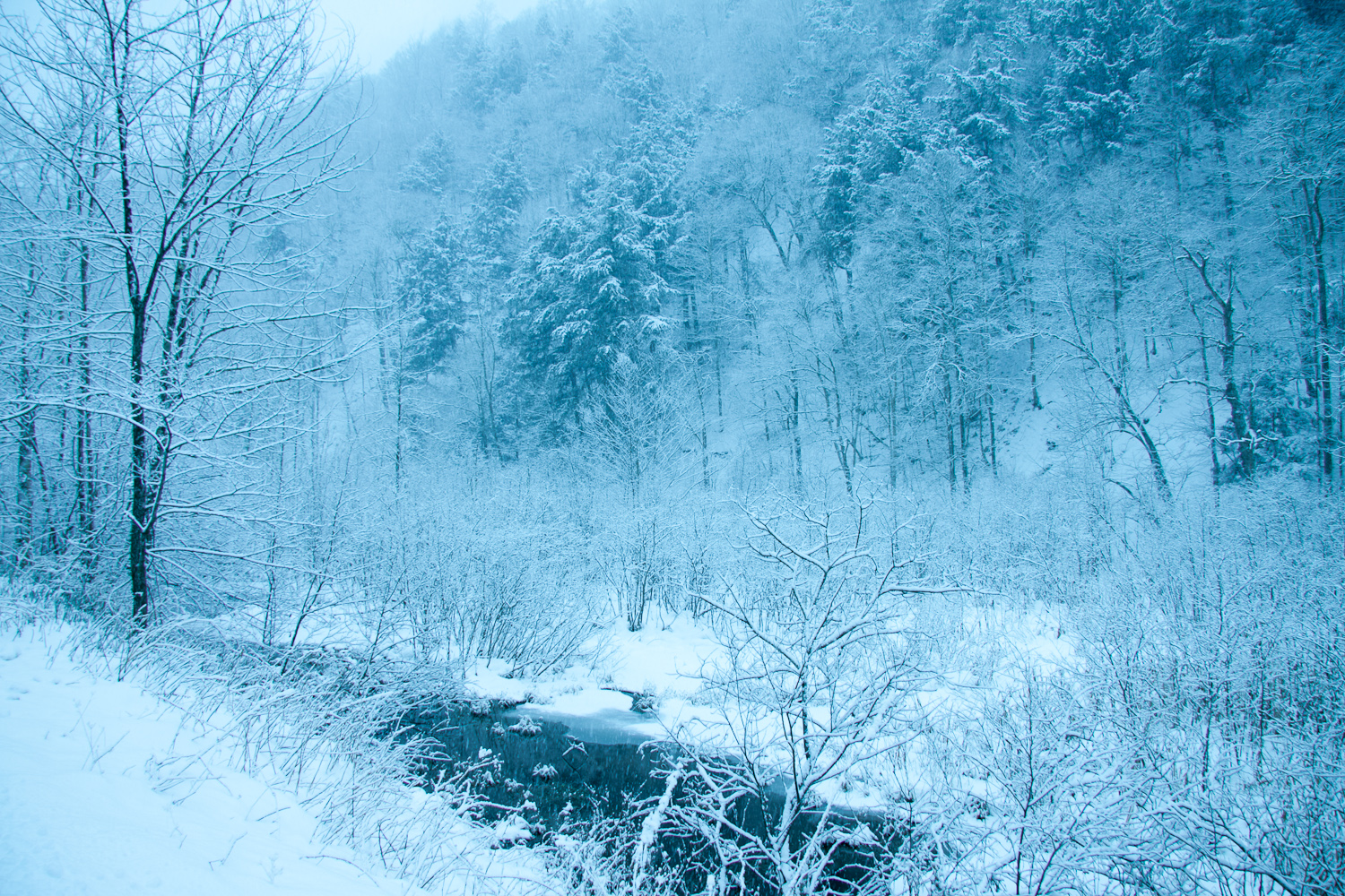 Vermont Snow Covered Landscape (user submitted)
