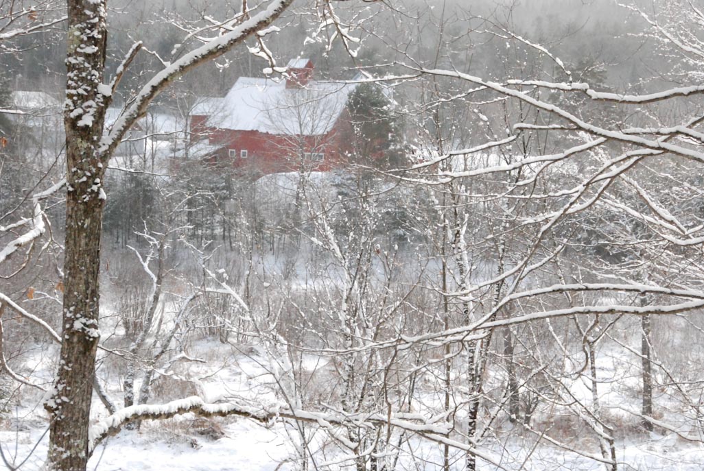 Red Barn Winter (user submitted)