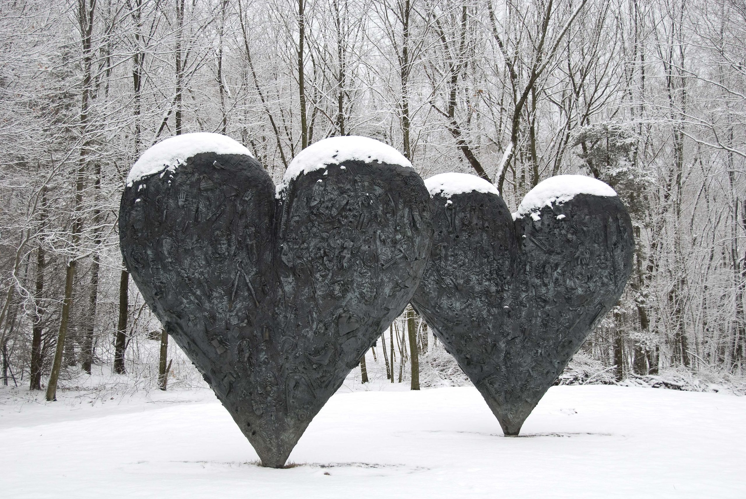 Jim Dine&#8217;s Heart Sculpture, Decordova (user submitted)