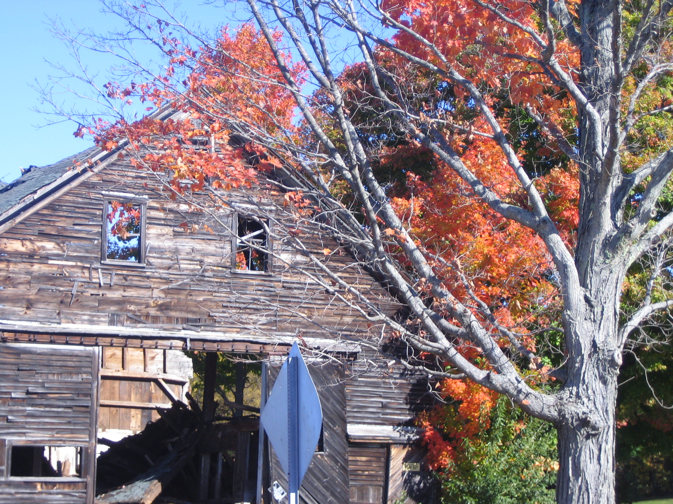 Weathered Barn In Autumn (user submitted)