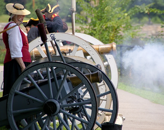 Cannons Fire At Independence Festival (user submitted)