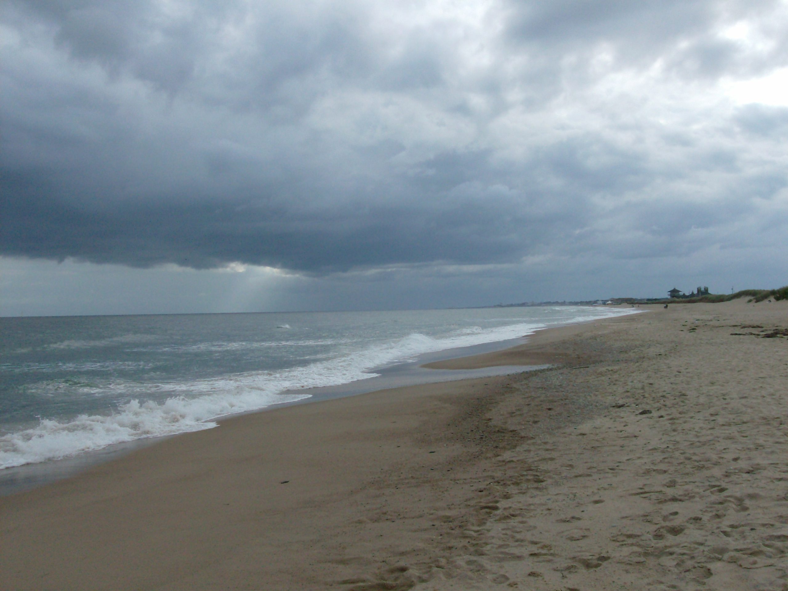 Deserted Misquamicut Beach, Rhode Island (user submitted)