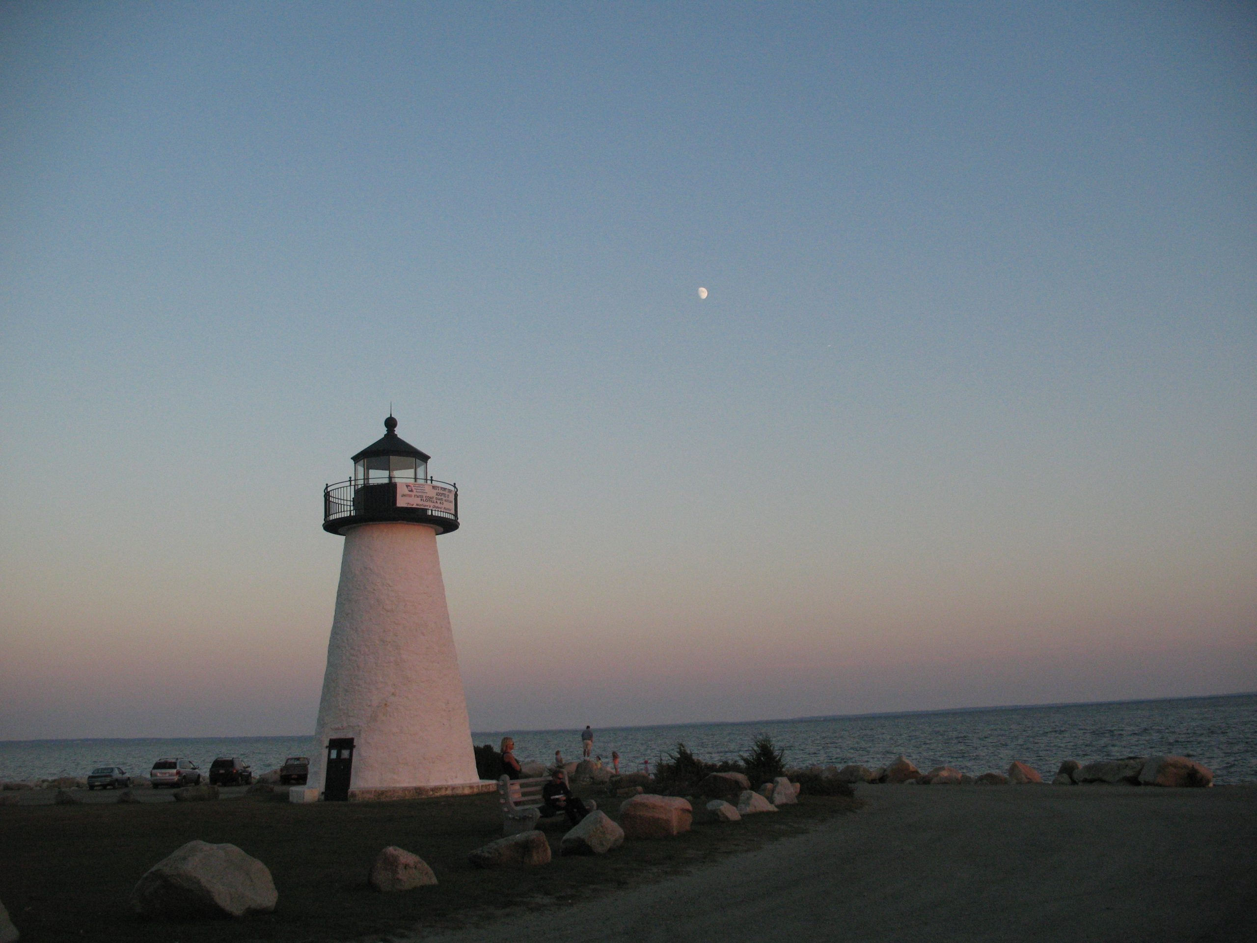 Ned&#8217;s Lighthouse And Moon (user submitted)