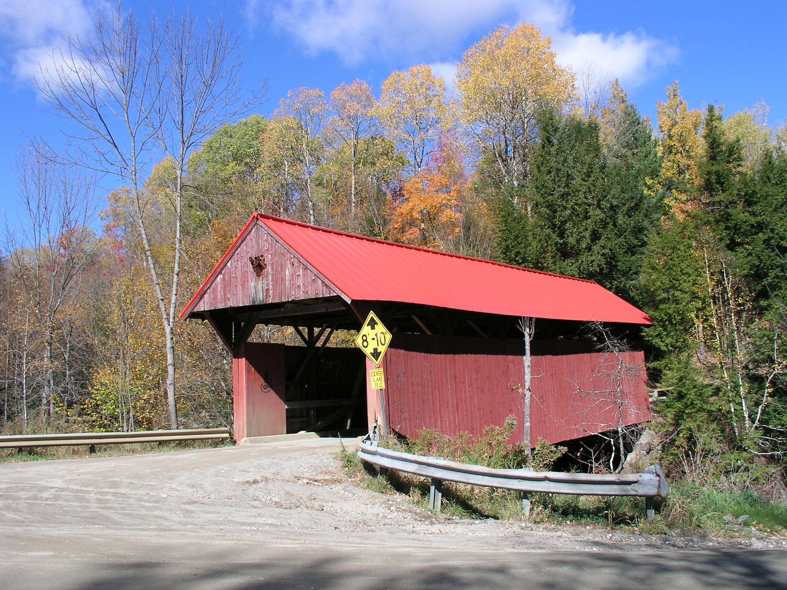 Red Covered Bridge &#8211; Vermont (user submitted)