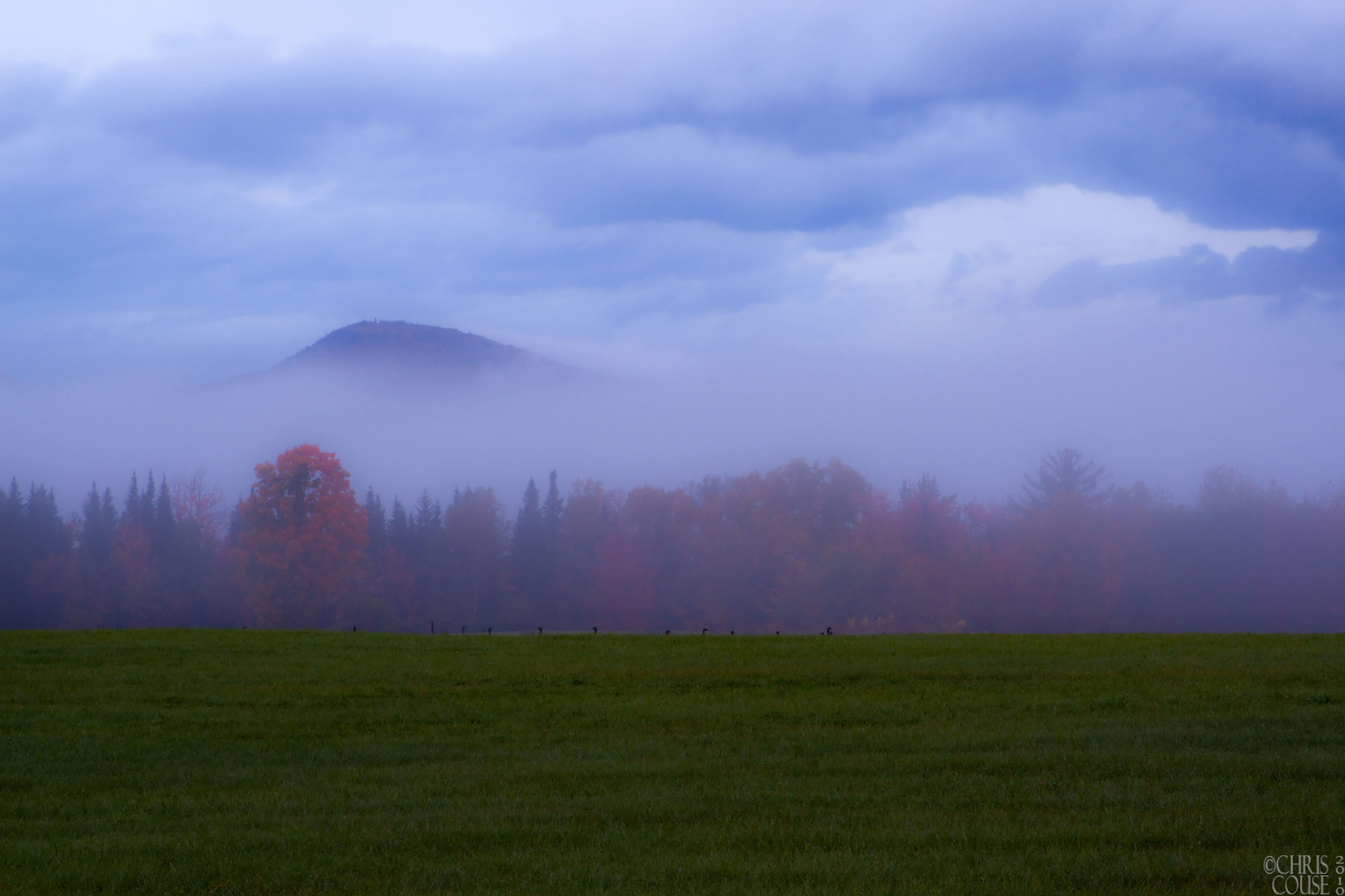Whitefield,nh White Out........ New England Today