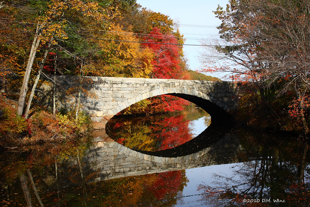 Fall On The Blackstone River - New England