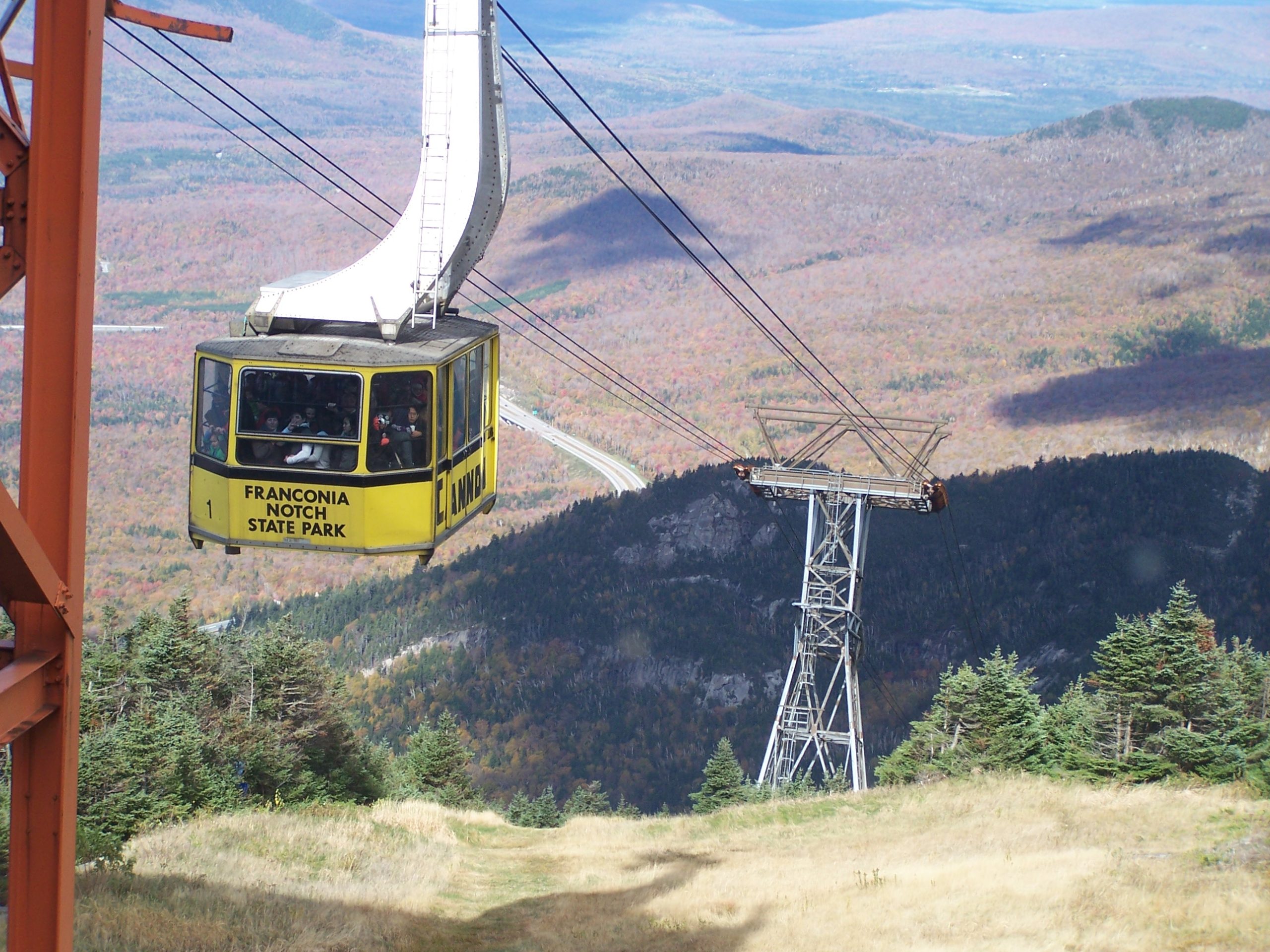 A Sea Of Color Below Cannon Mountain (user submitted)