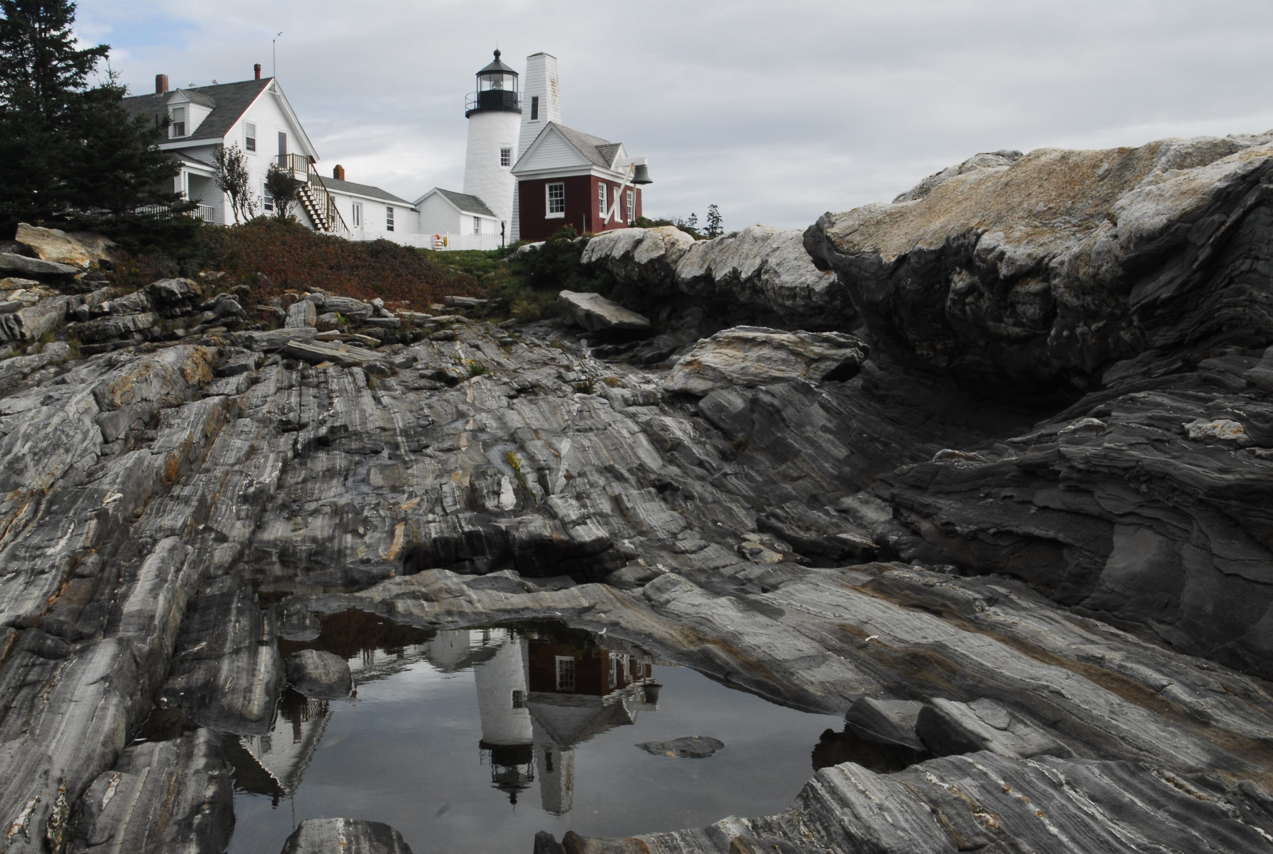 Pemaquid Reflection In New Harbor, Maine (user submitted)