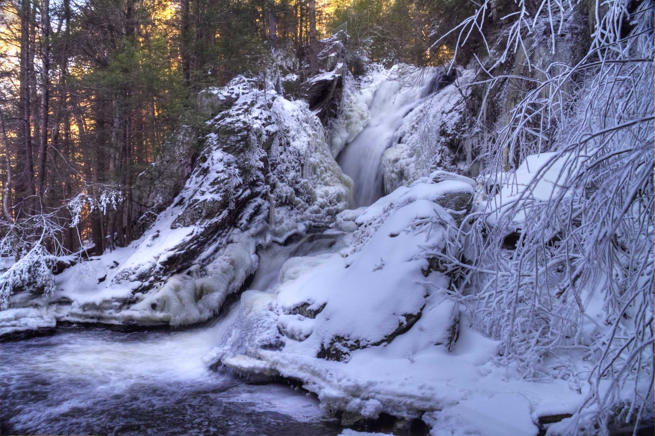 Winter At Campbell Falls (user submitted)