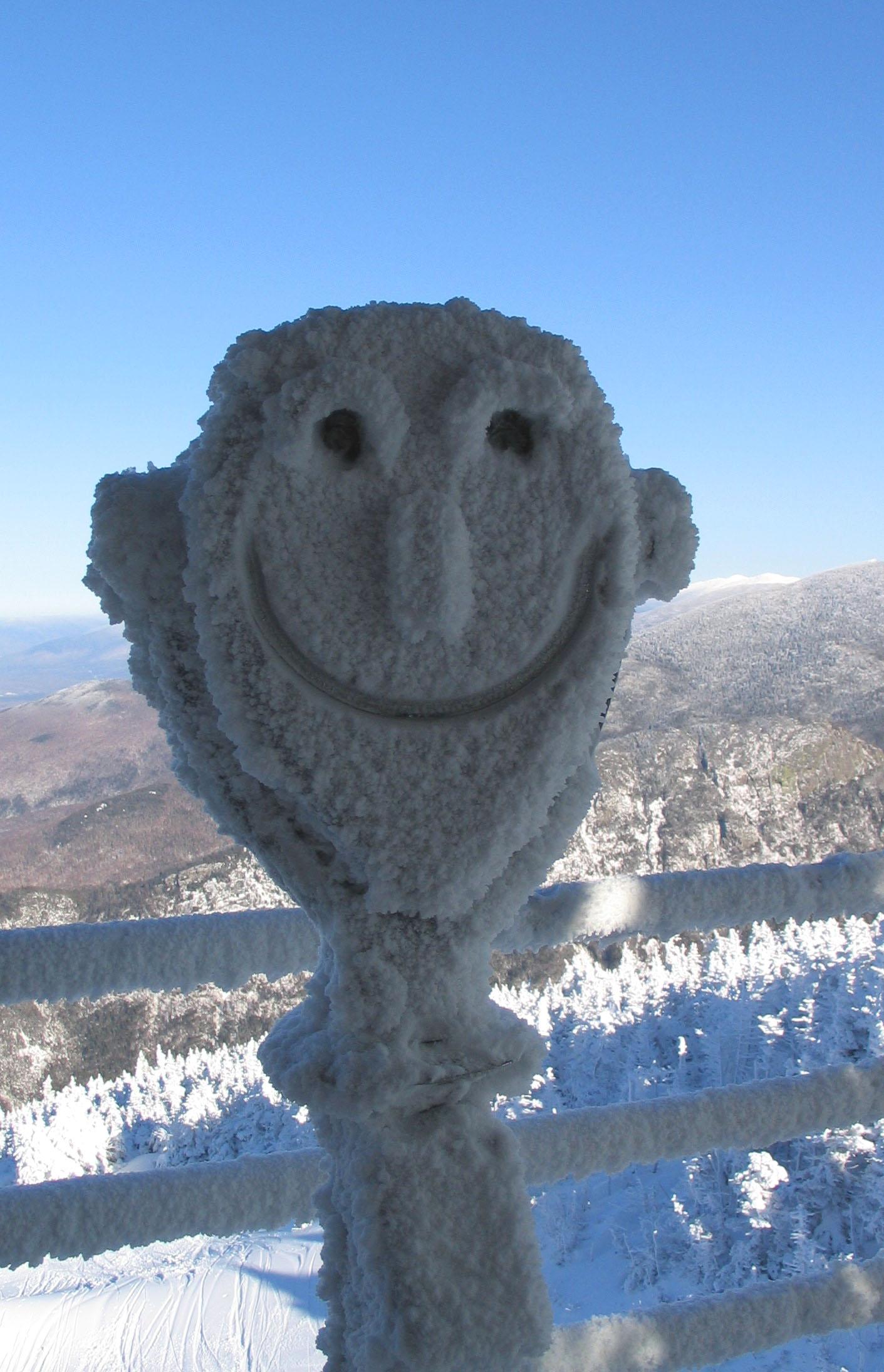 Viewer on top of Cannon Mountain (user submitted)