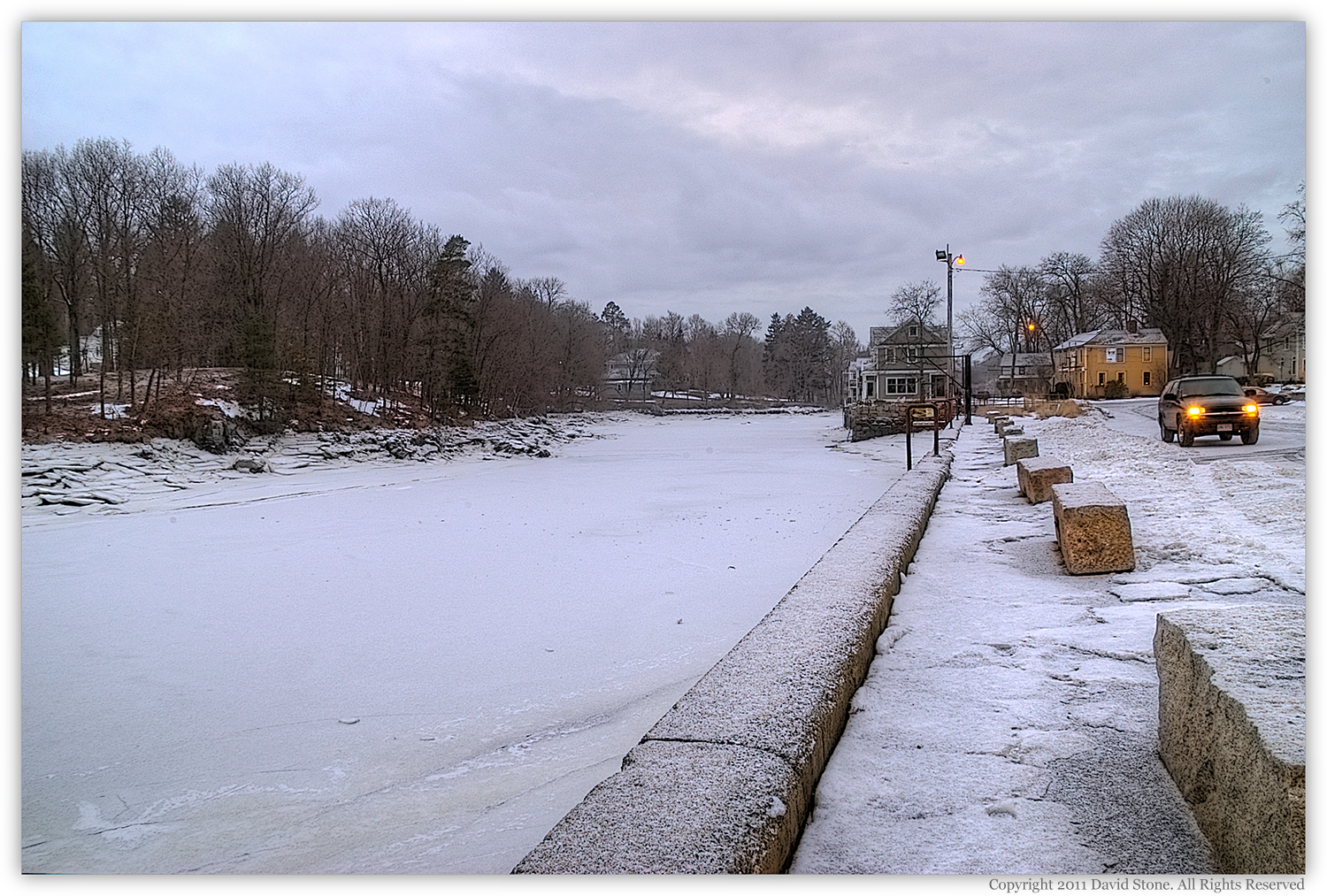Winter Morning At Town Landing (user submitted)