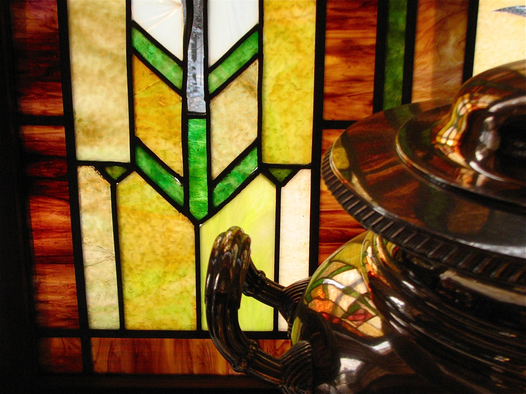Samover, Stained Glass, And A Winter Sapling (user submitted)