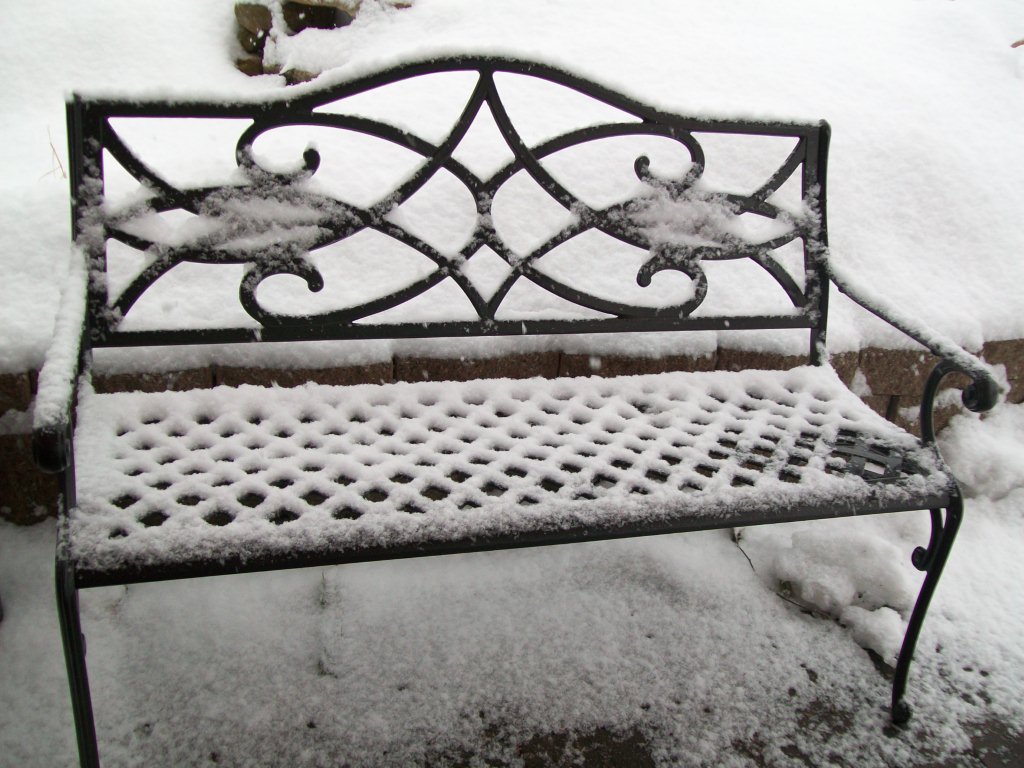 Frozen Bench (user submitted)