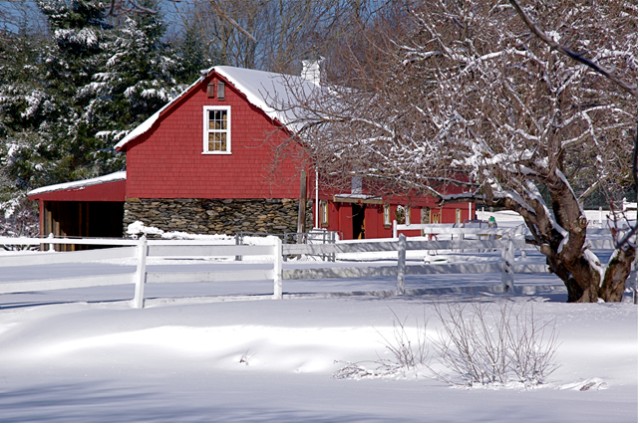 Winter Farm House (user submitted)