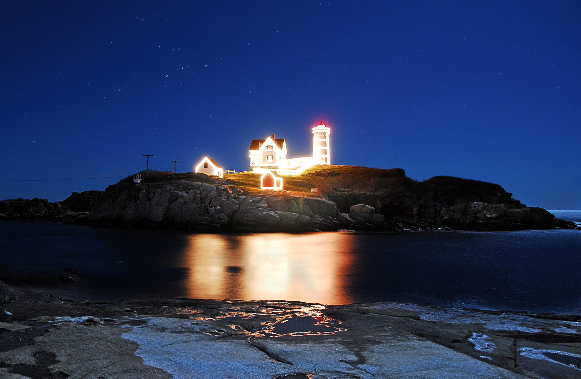 Nubble Light Christmas (user submitted)