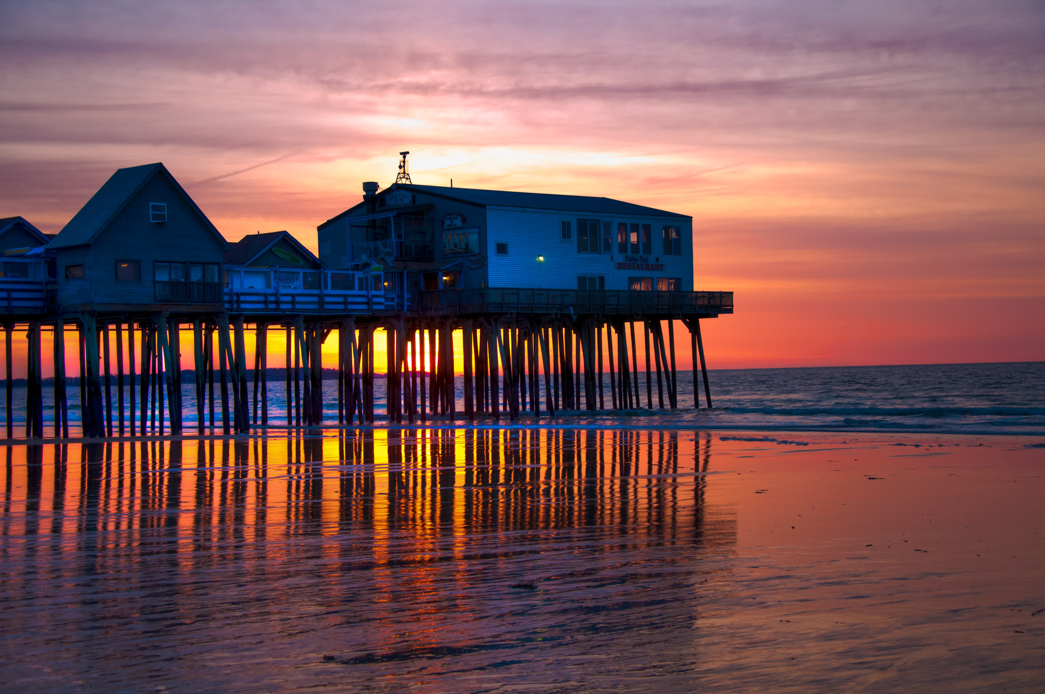 Old Orchard Beach Sunrise (user submitted)