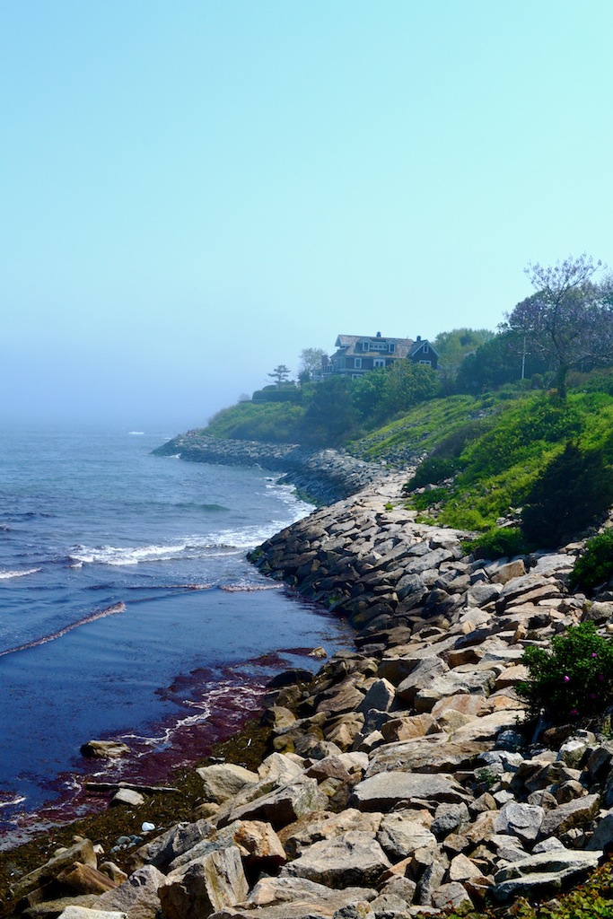 Newport Coastline In The Fog (user submitted)