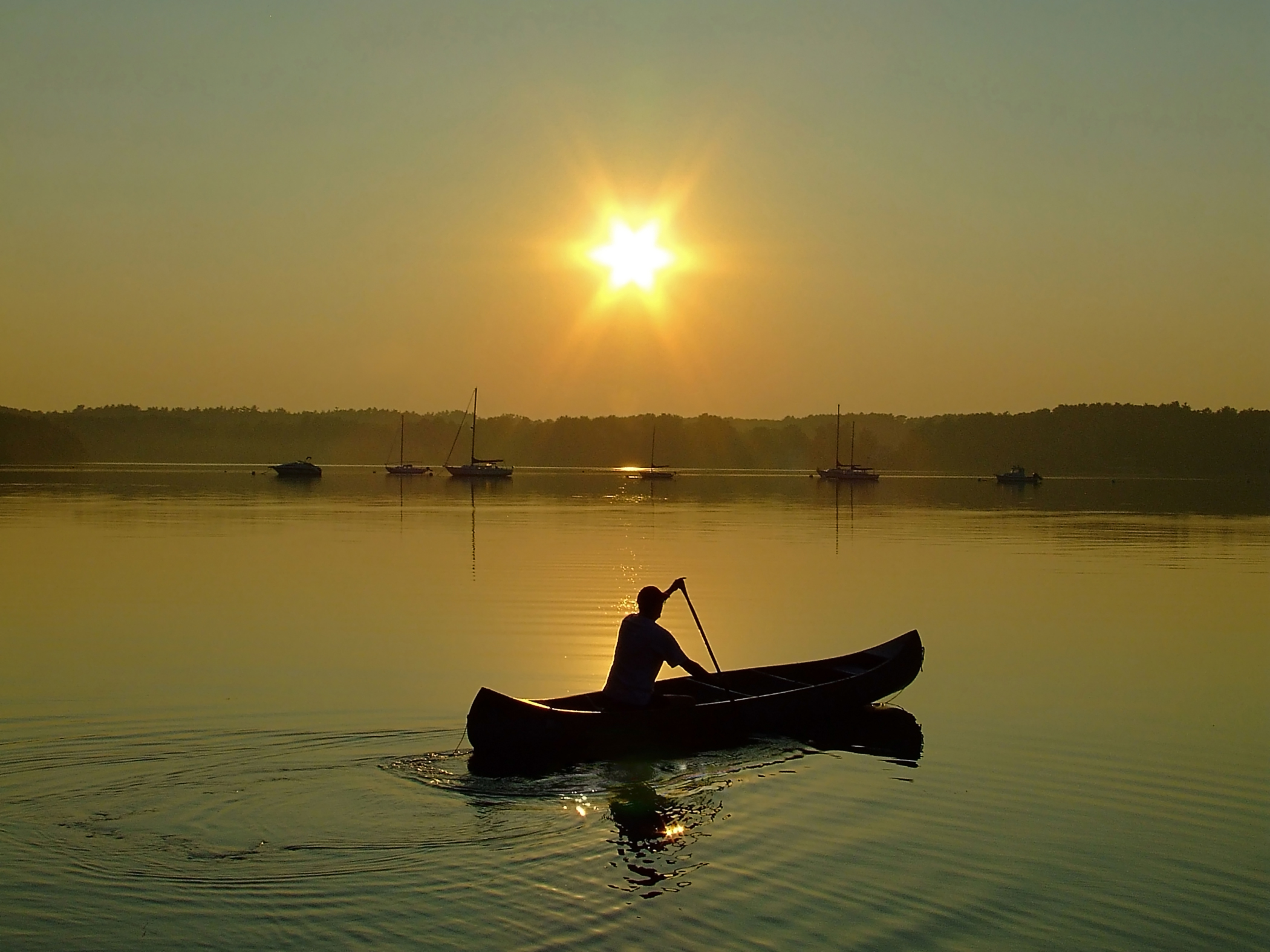 Canoe Silhouette (user submitted)