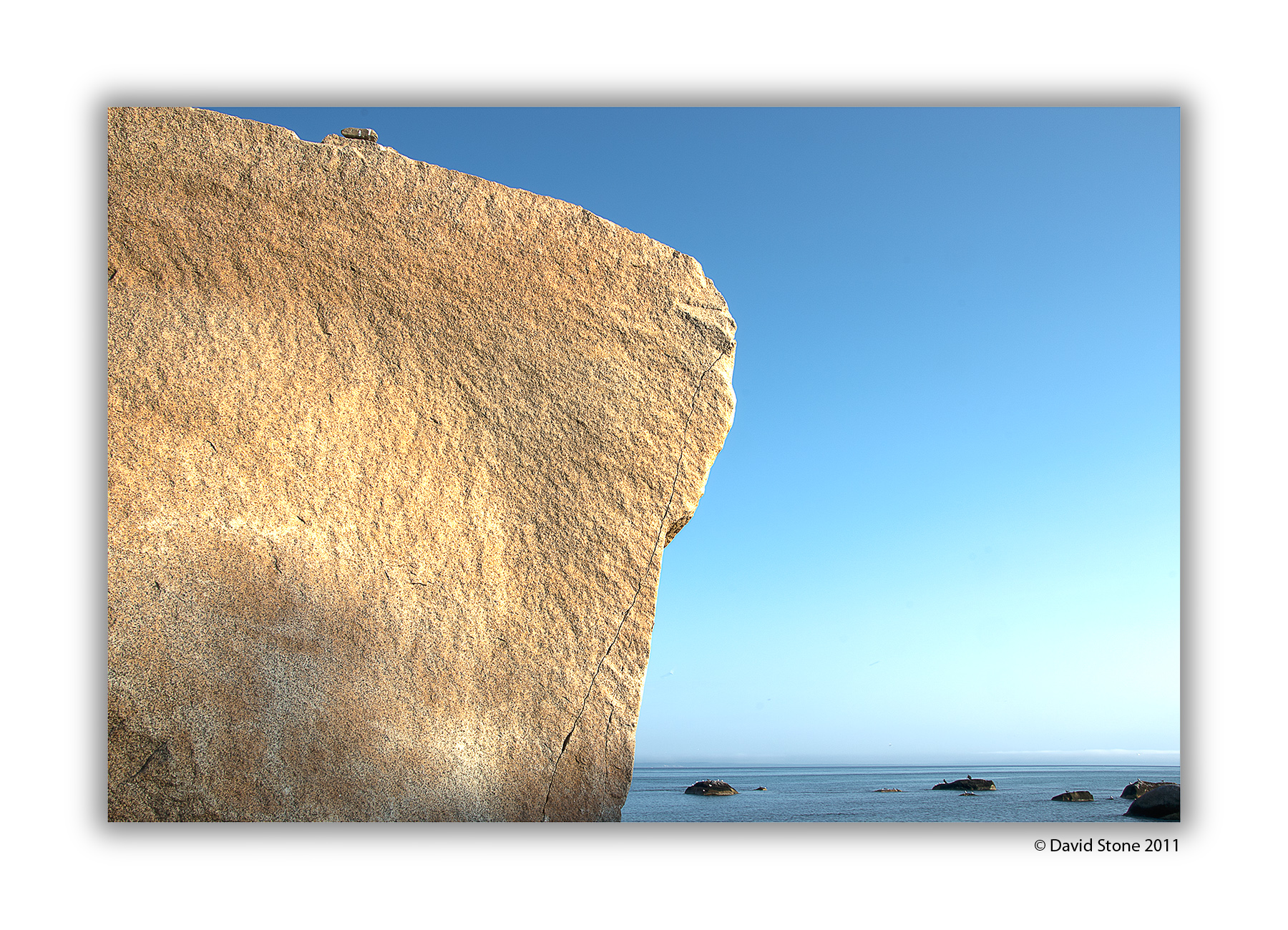 Big Rock On Vineyard Sound (user submitted)