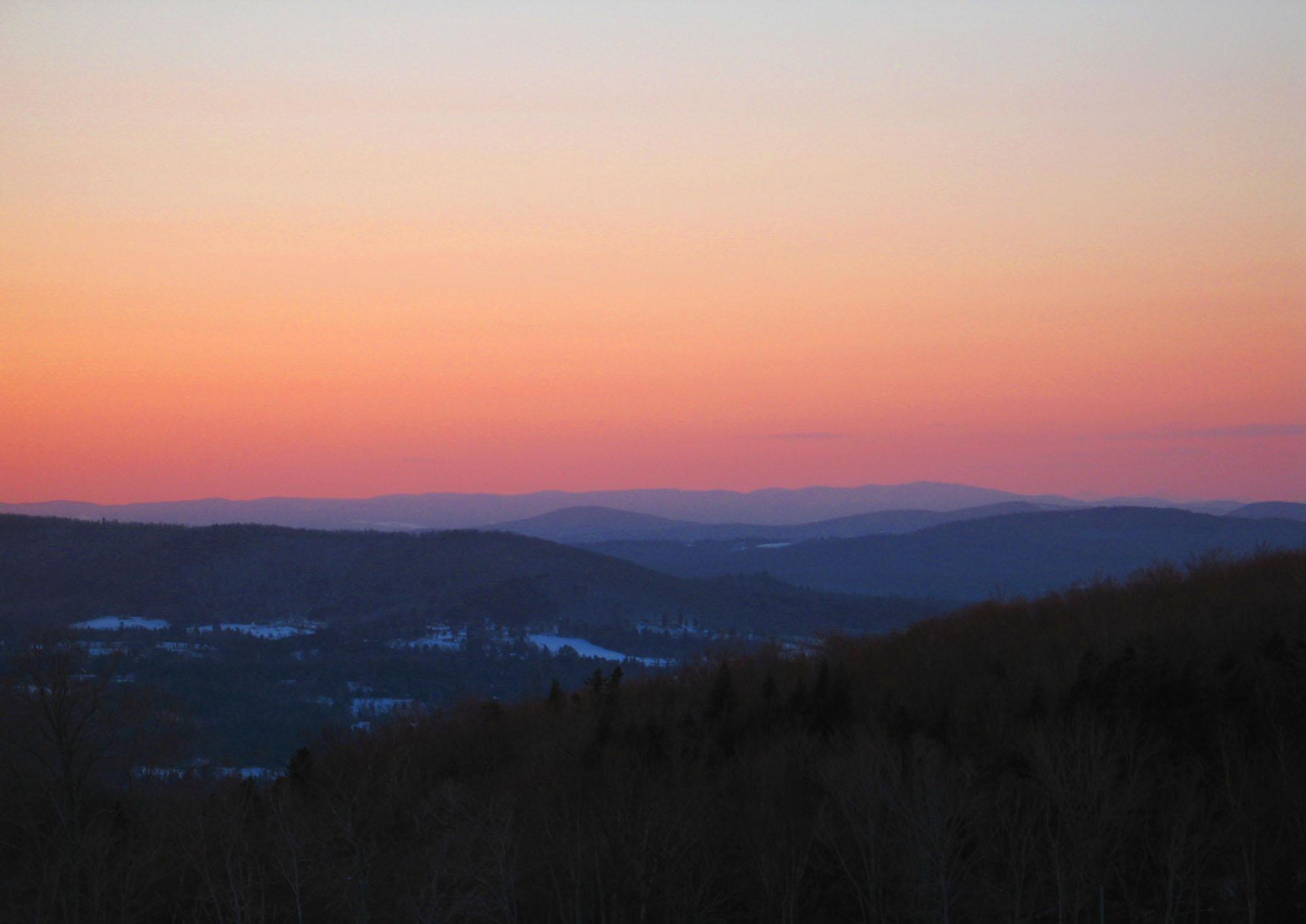 Sunset in Franconia (user submitted)