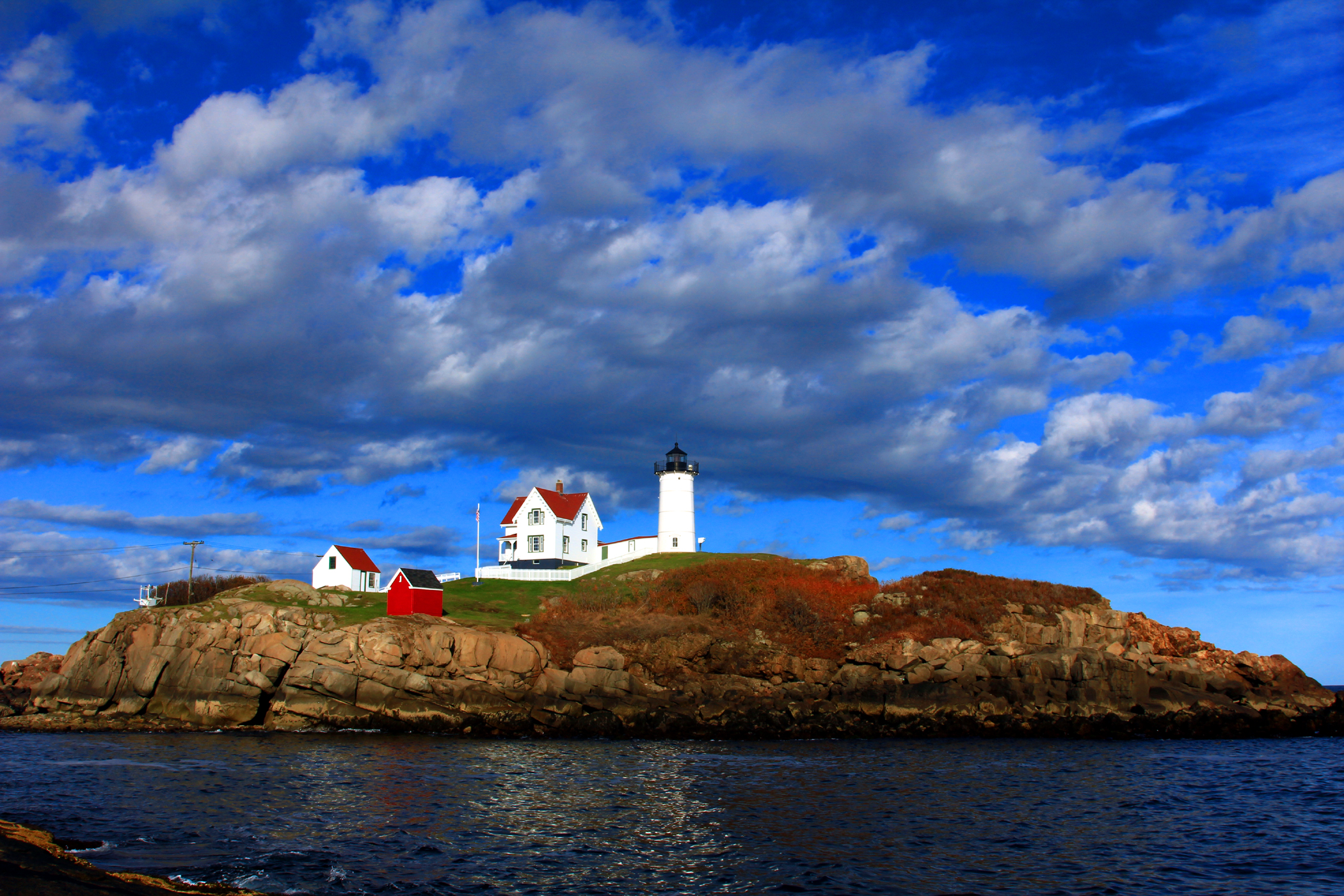 Nubble Under Blue (user submitted)