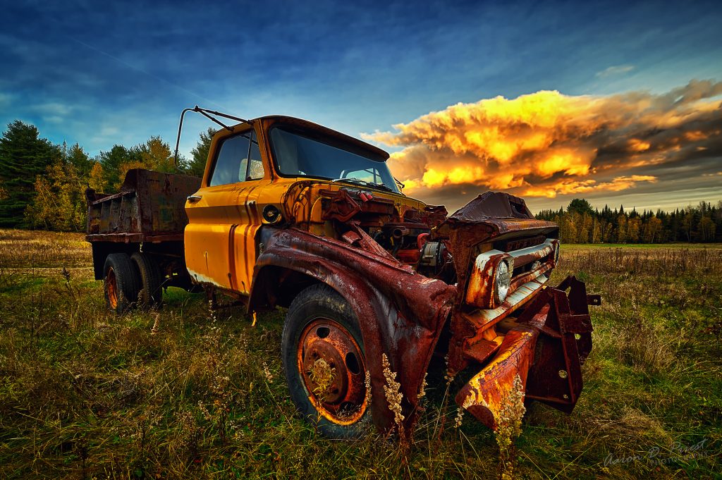 Rusty Dump Truck - New England