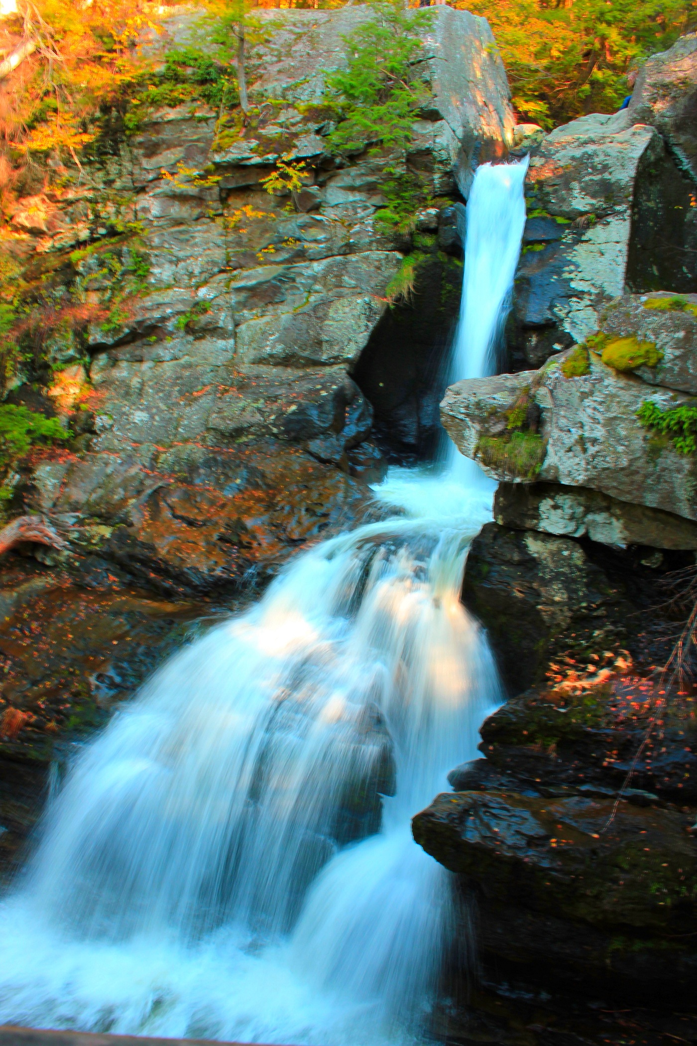 Autumn Waterfall In Kent, Ct (user submitted)