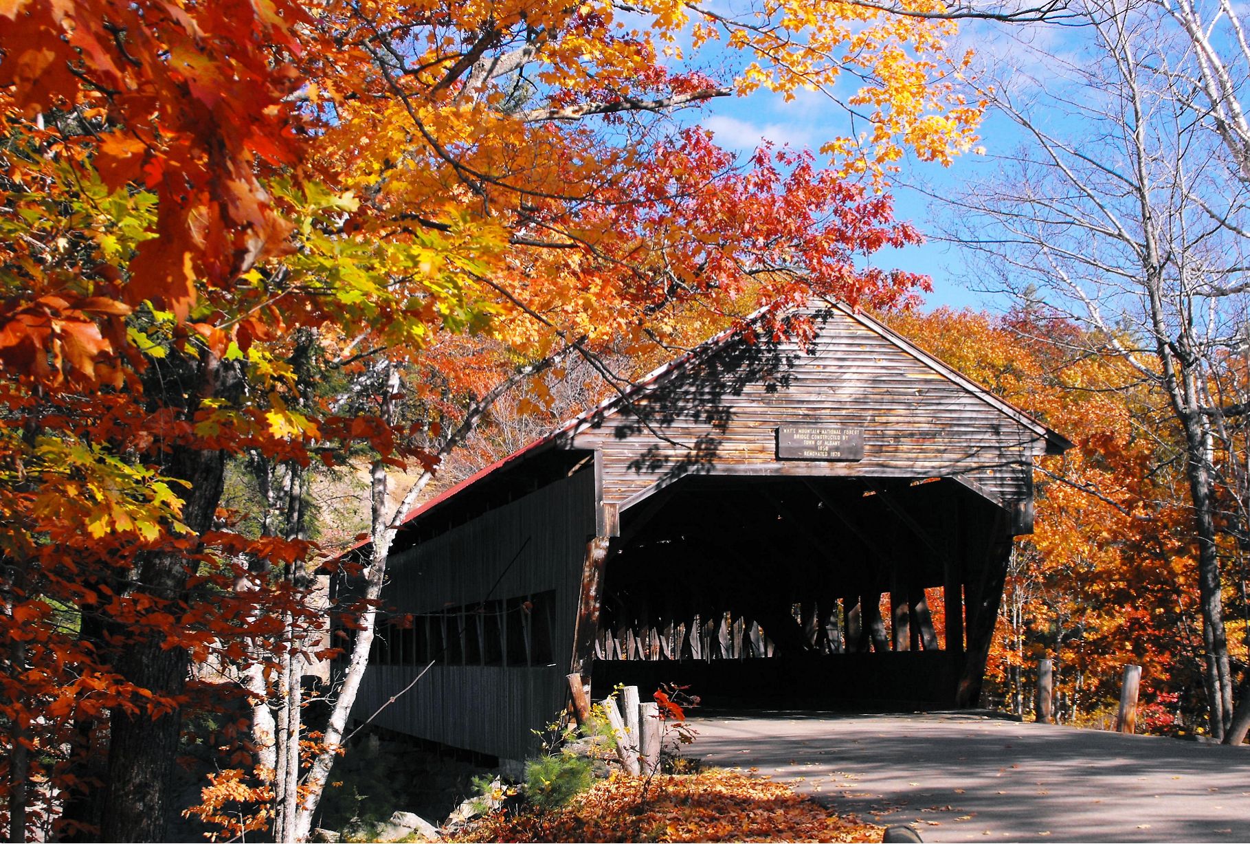 Covered Bridge In Northwood, Nh (user submitted)