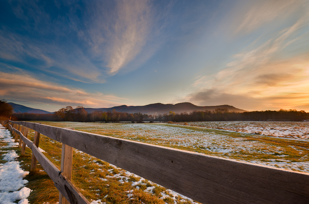 Sunrise In North Conway (user submitted)