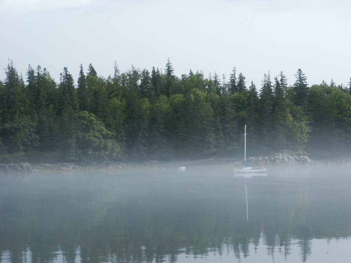 Northeast Harbor Misty Morning (user submitted)