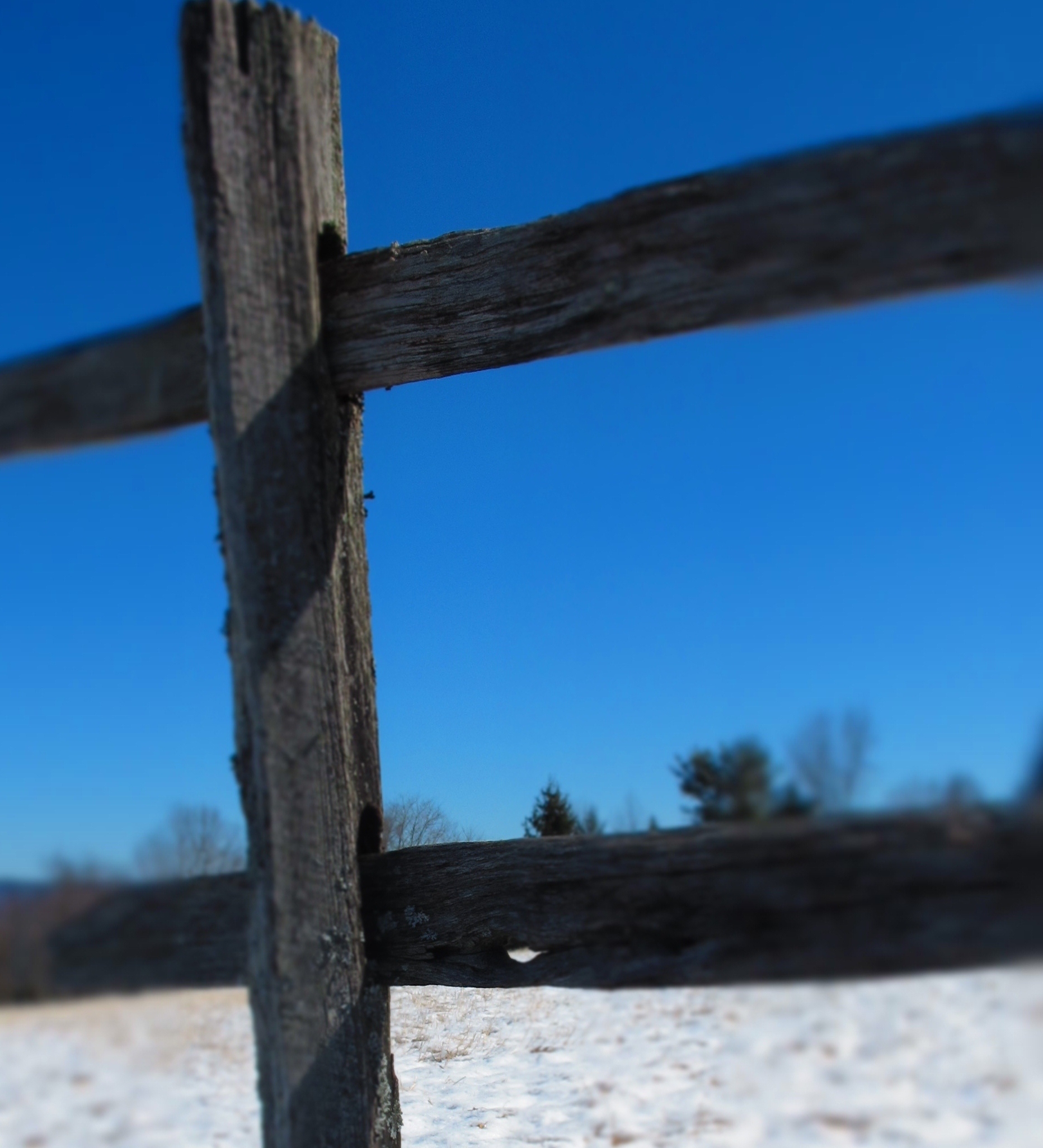 Fence And Blue Sky (user submitted)