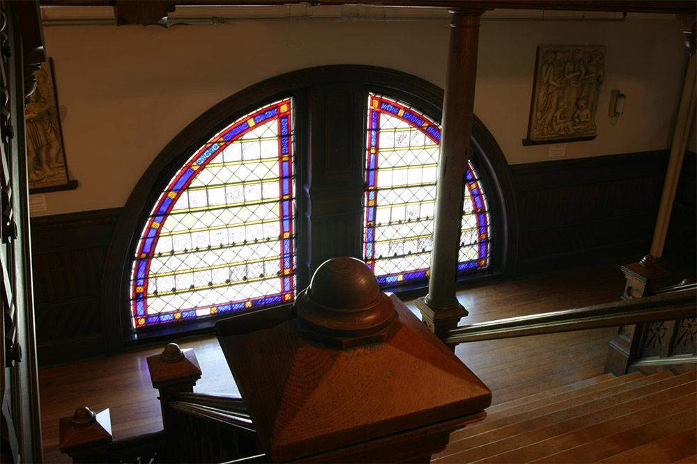 Abbott Hall Stain Glass (user submitted)