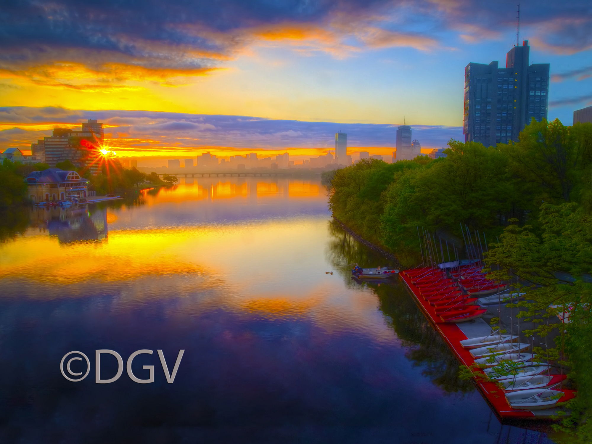 Charles River @ Sunrise (user submitted)