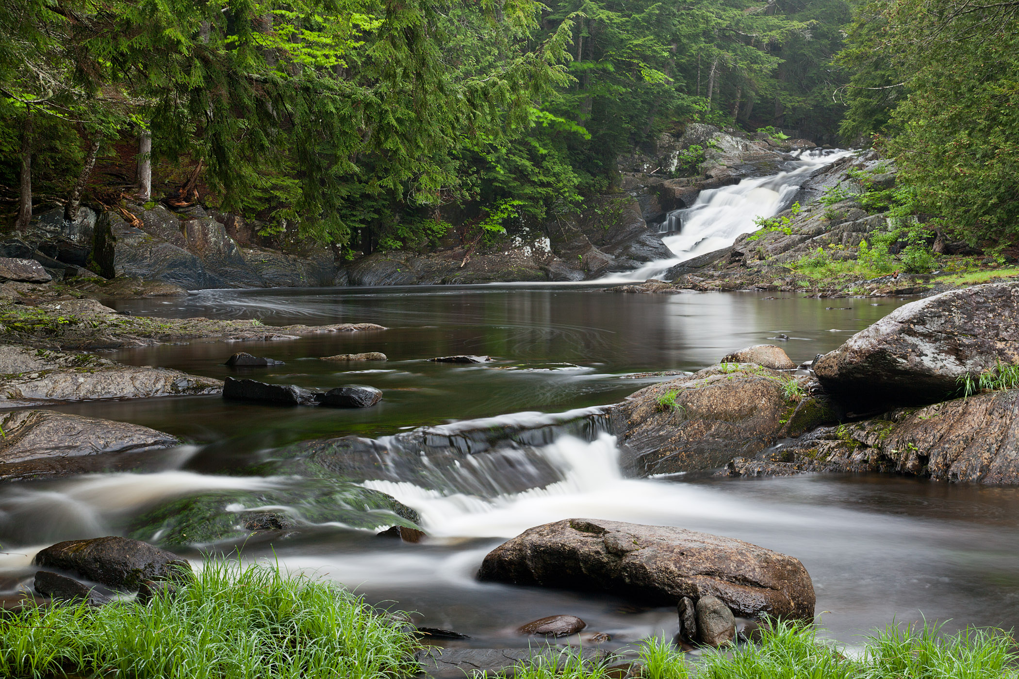Lower Little Wilson Falls In Spring (user submitted)