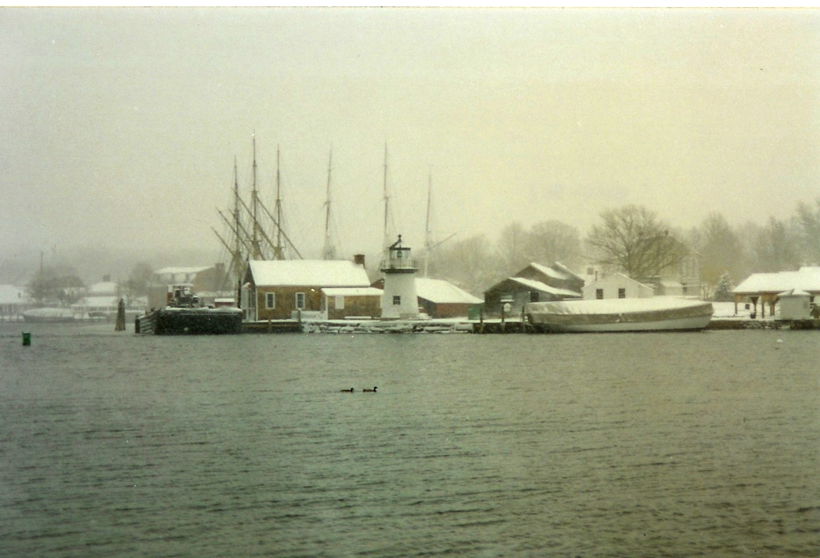 January Scene at Mystic Seaport, CT (user submitted)