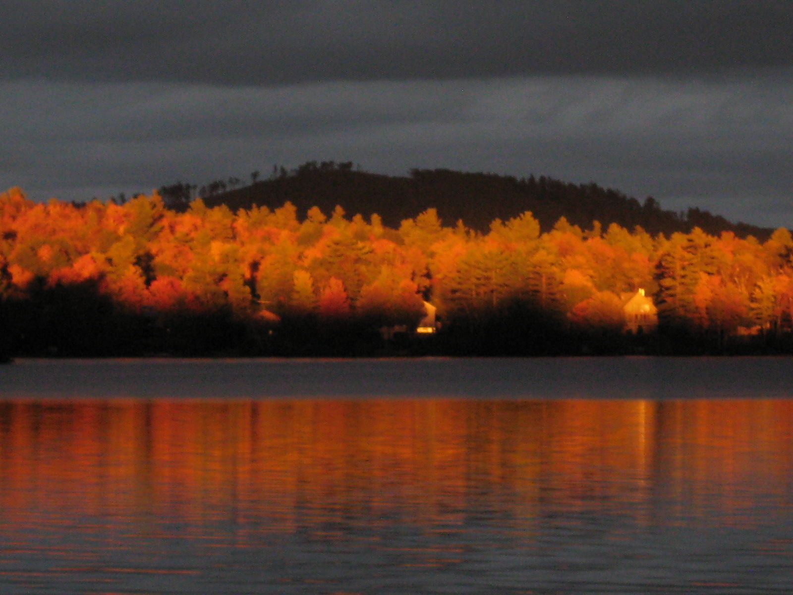Foliage At Lake Ashuelot, Washington, Nh (user submitted)