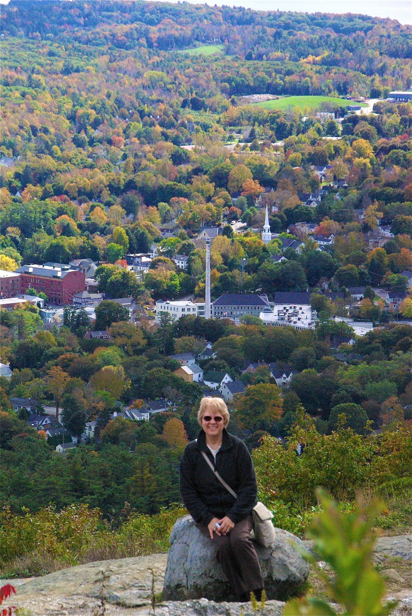 Camden, Maine From Mount Battie (user submitted)