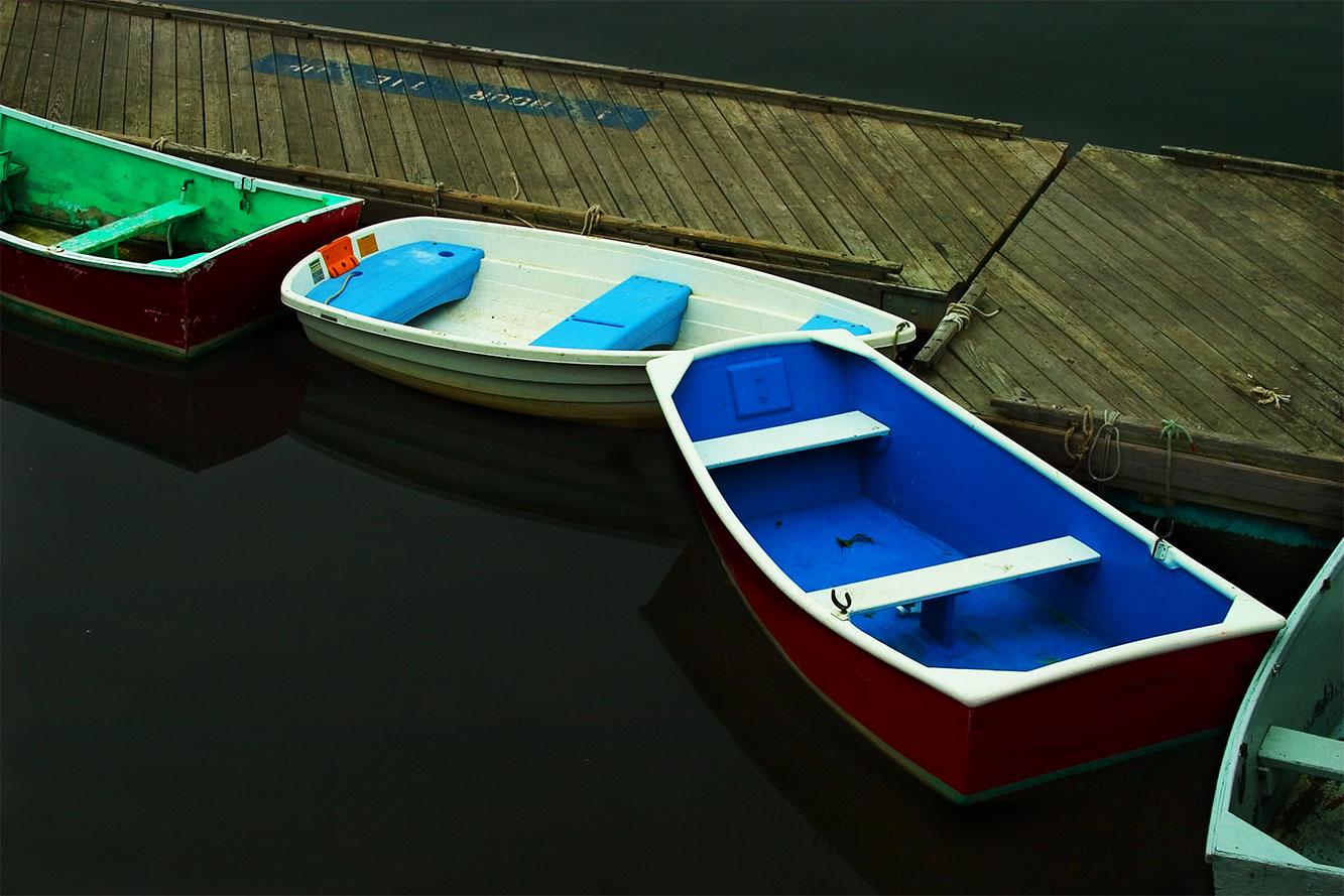 Dinghies in a Row (user submitted)