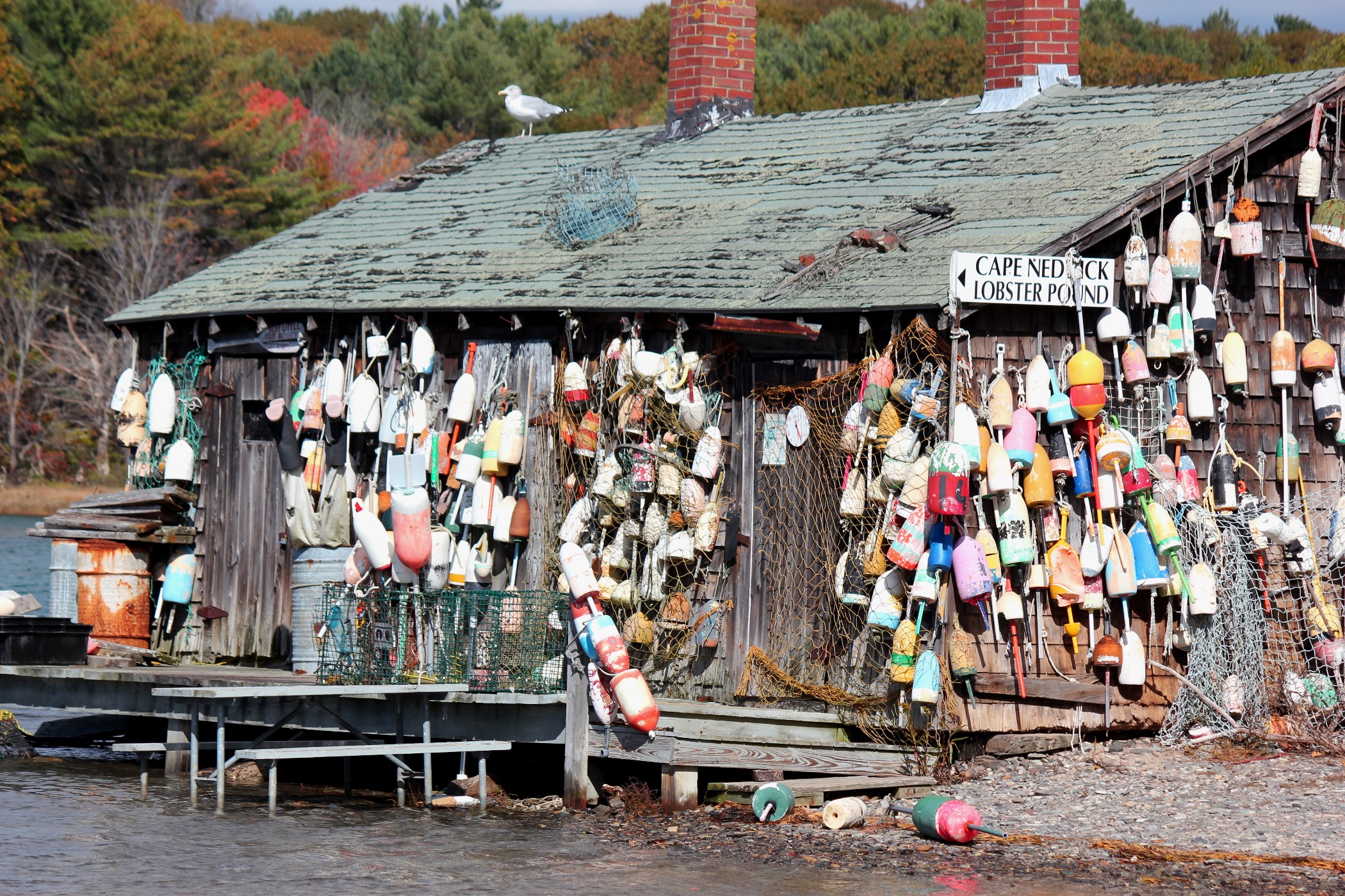 Lobster Shack In York, Maine (user submitted)