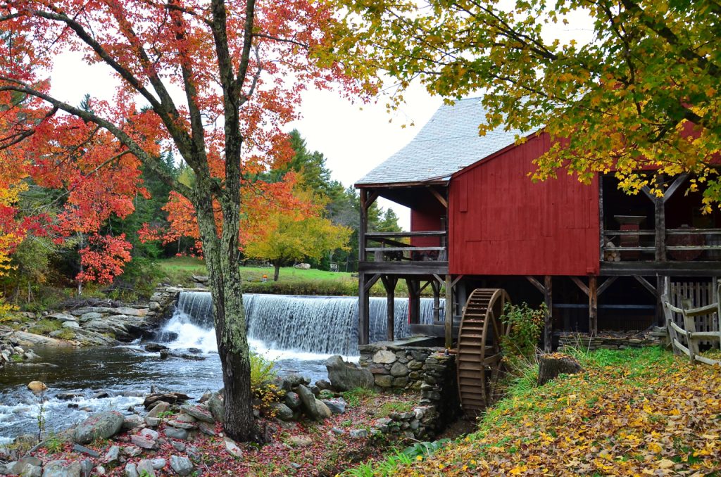 The Old Weston Mill New England