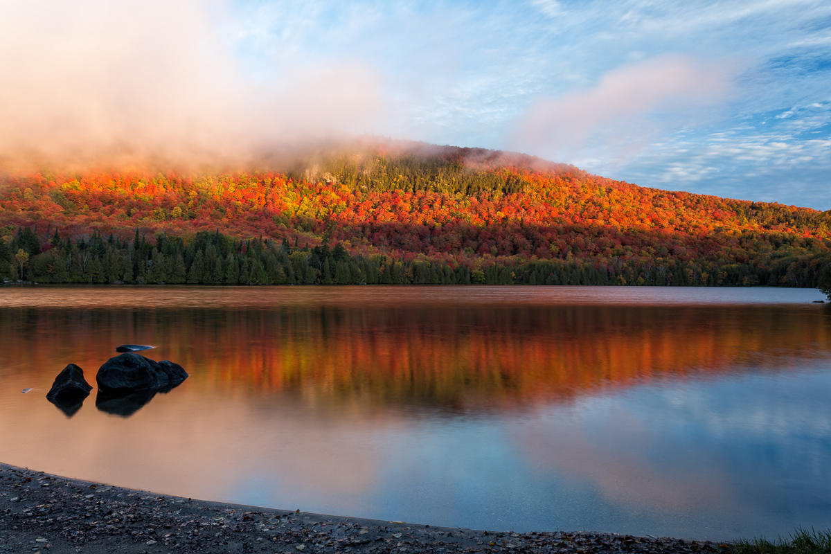 Peak Color At Jobs Pond (user submitted)