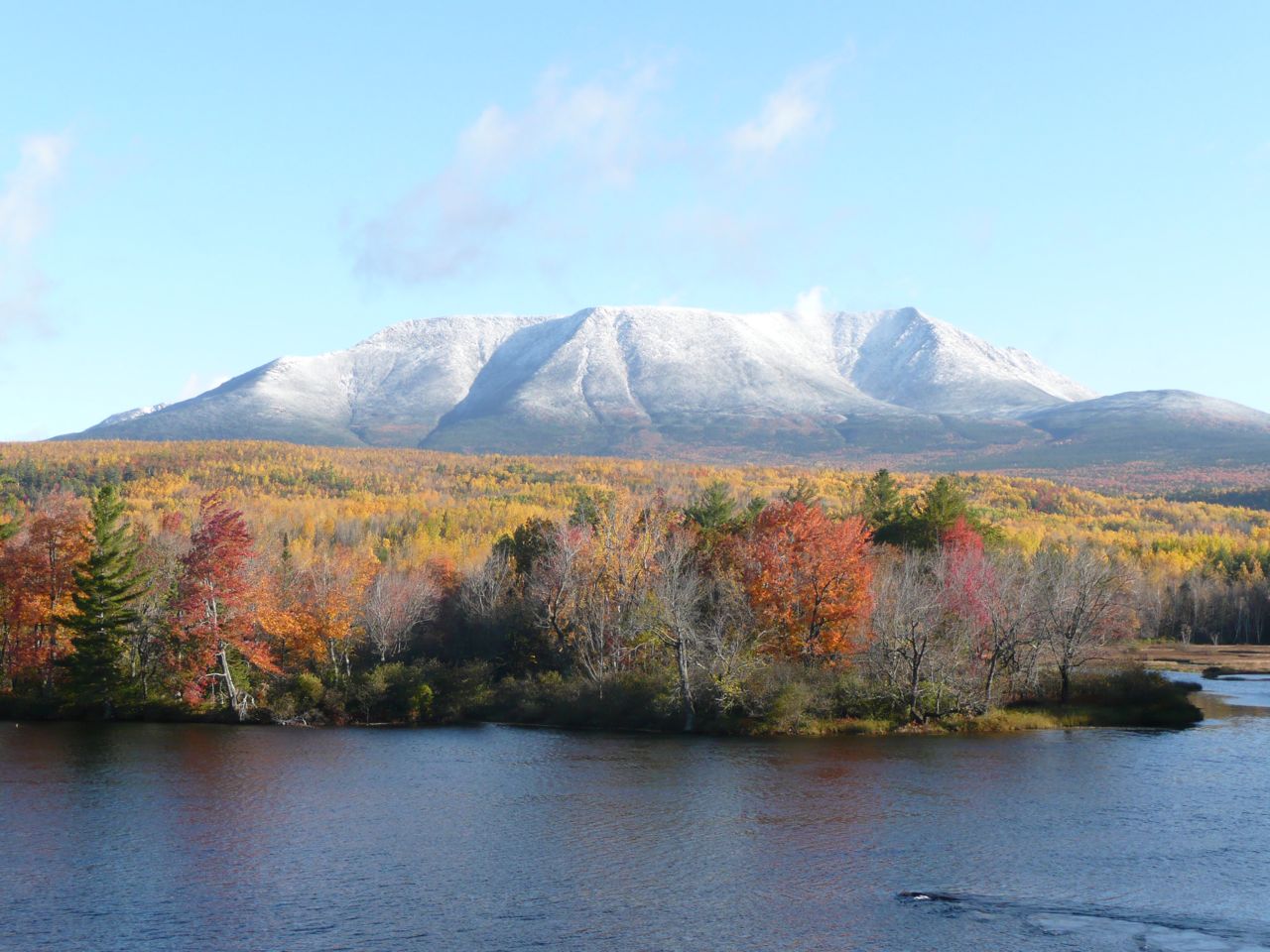 Mt. Katahdin In The Fall (user submitted)